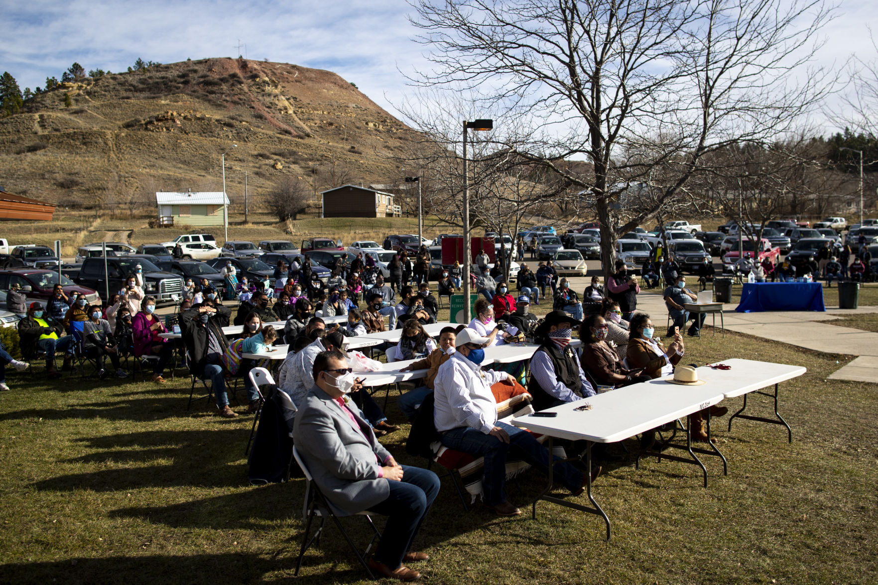 Northern Cheyenne inauguration ceremony